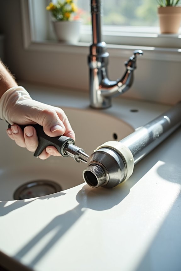 Replace Your Kitchen Sink Drain in 10 Easy Steps 7 hand tighten then snug joints