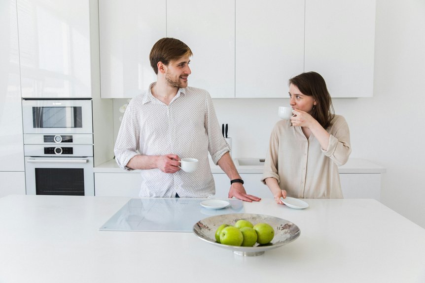 ideal kitchen counter height standard 36 inches