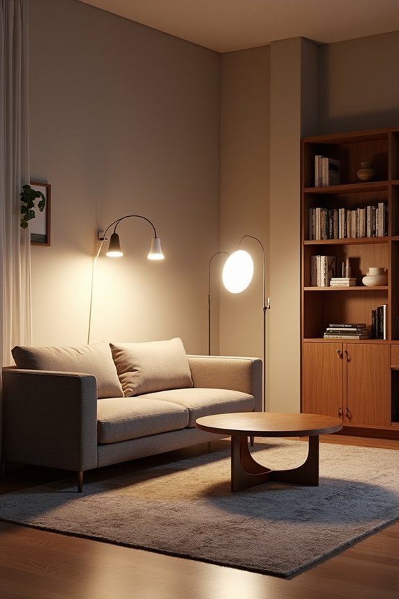 lamp height scale finishes adjustability