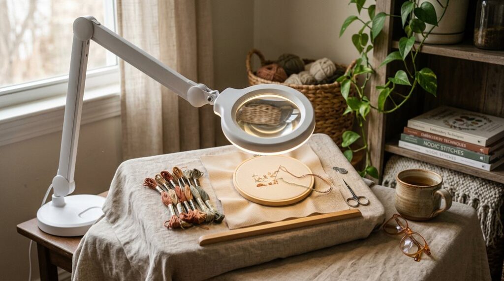 magnifying lights for cross stitch