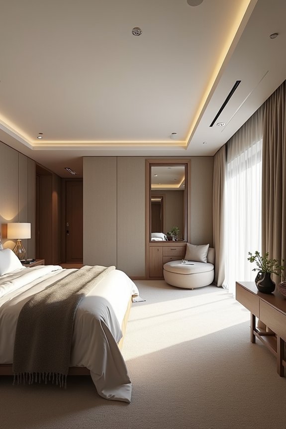 What Is the Average Bedroom Size? 3 master bedroom larger with walk in closet