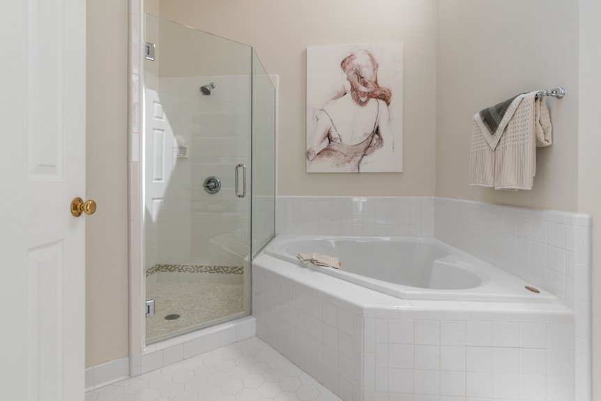 painting bathroom tiles in five steps