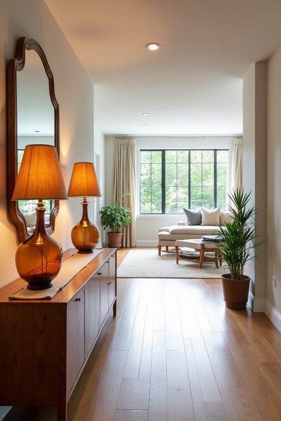 How to Create a Foyer in an Open Living Room 2 sketch measure visualize prioritize