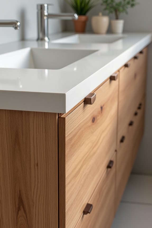 What Is a Bathroom Vanity? 5 solid wood mdf plywood metal bases 0lxia