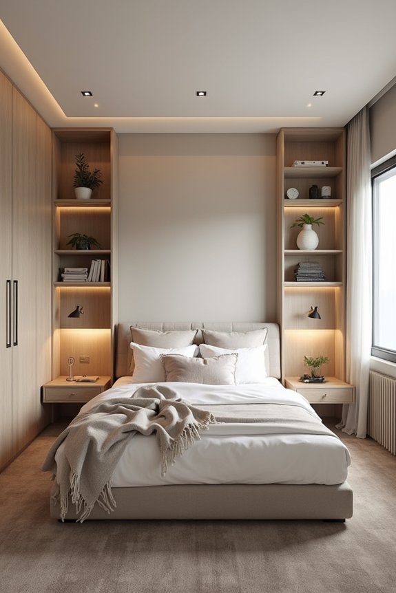 tailor storage by room size