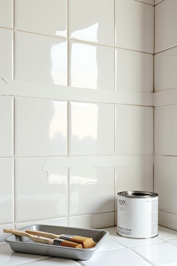 How to Paint Bathroom Tiles in 5 Easy Steps 1 three coat porch floor bathroom paint