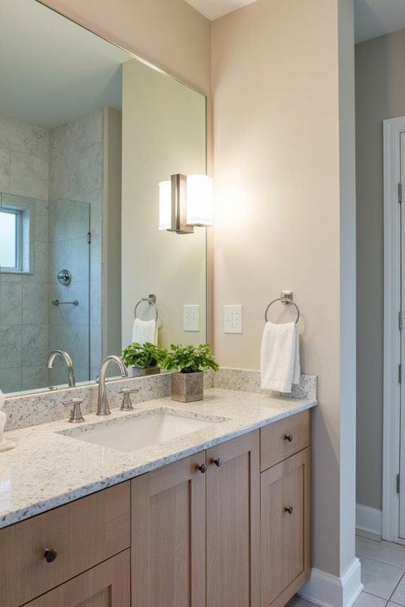 What Is a Bathroom Vanity? 2 three vanity components synergy sink countertop base