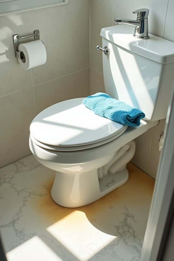toilet area urine odor sources