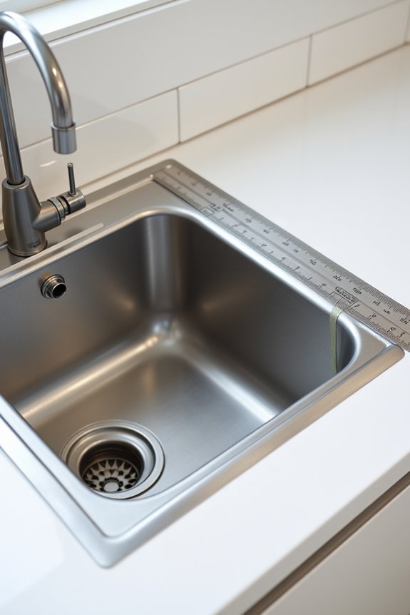 under sink clearance measurements guide